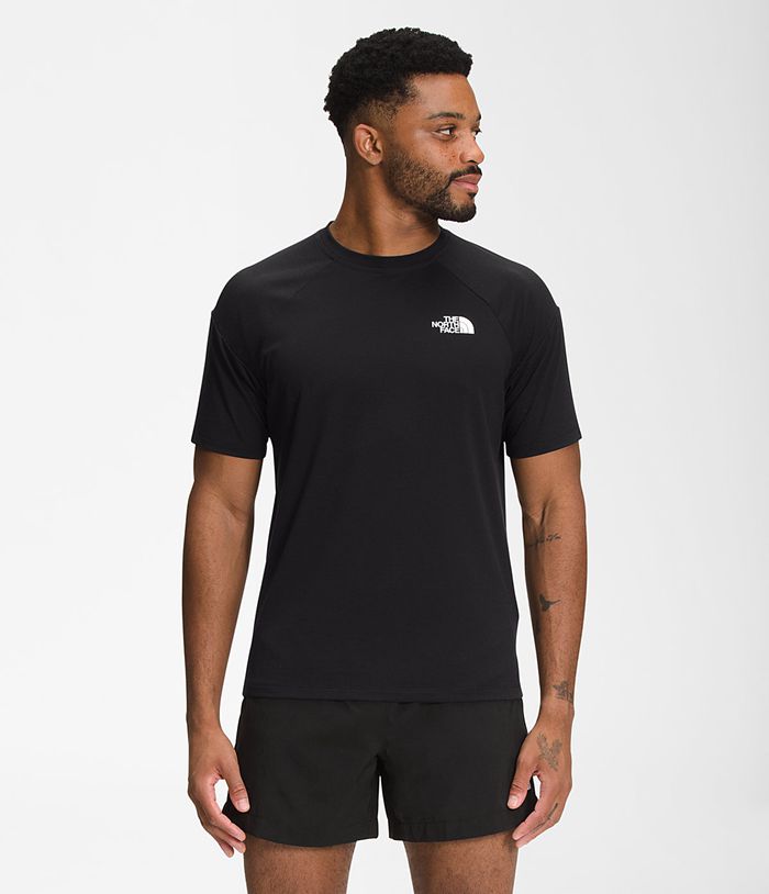The North Face T-Shirts Μαυρα Ανδρικα Tekware® Κοντομανικα Τοπ - Greece 0176LBTJS